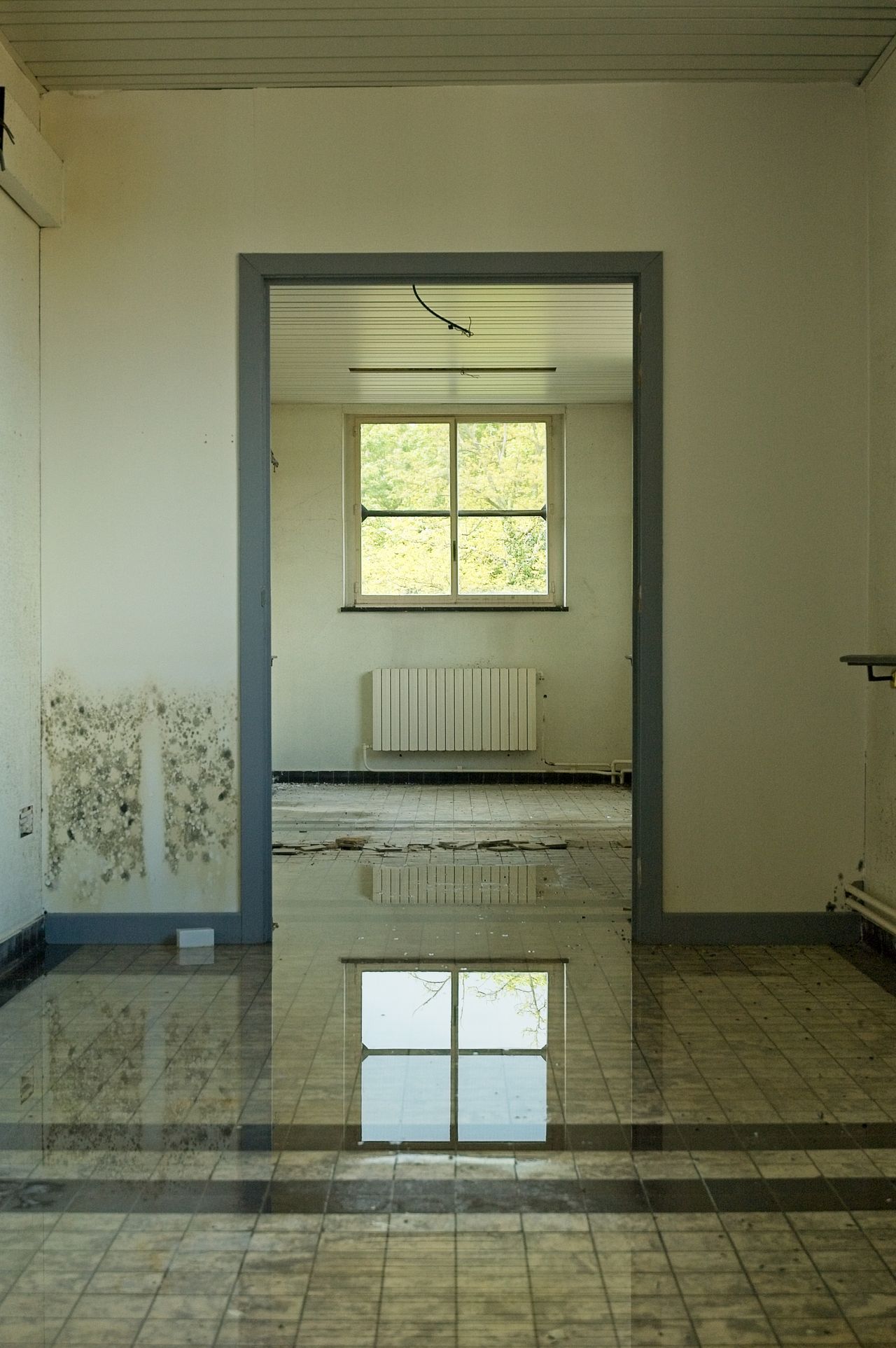 Norwalk property water damage in need of restoration