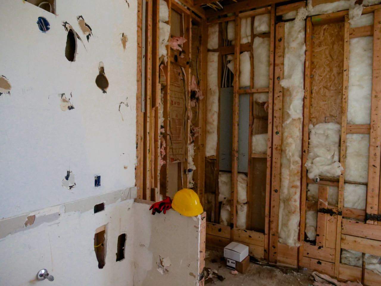Asbestos renovation and restoration for property damage in Greenwich